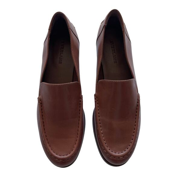 Everlane The Modern Loafer in Leather Rum Brown Women's Size 7 New without Box! - Picture 3 of 12